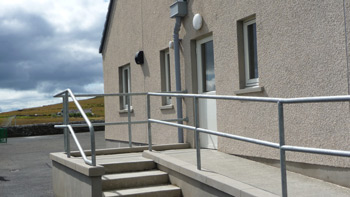 Rousay School Side Door