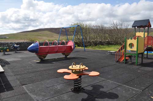 Rousay School Playground