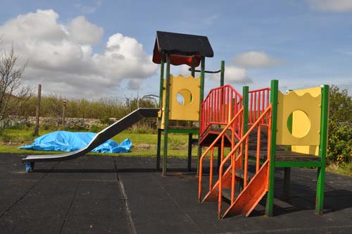 Rousay School Playground