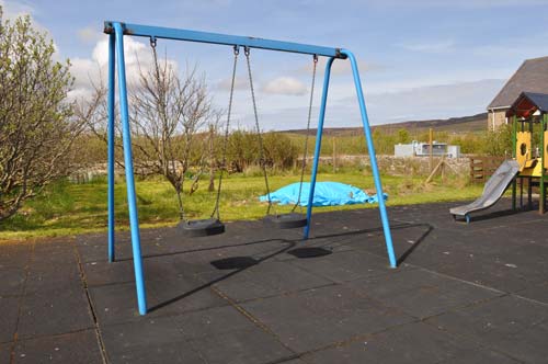 Rousay School Playground